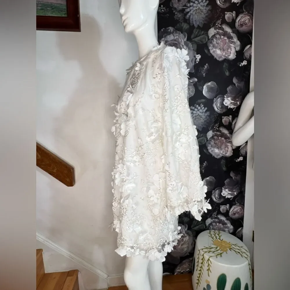 Mestiza Flora Mini Dress/ size S - Picture 7 of 8